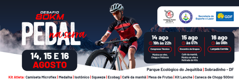 DESAFIO 80 KM PEDAL NA SERRA – XX EDIÇÃO 2026