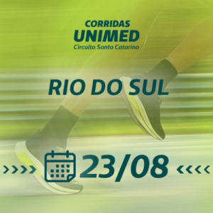 Corridas Unimed Circuito SC – 2026 – ETAPA RIO do Sul
