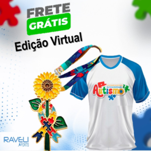 Corrida Virtual da Conscientização do Autismo