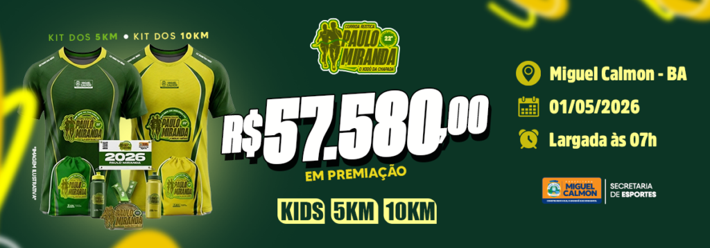 XXII Corrida Rústica Paulo Miranda de Oliveira 2026