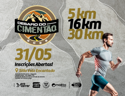DESAFIO DO CIMENTÃO 2026