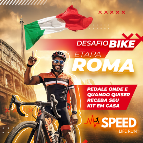 Desafio de BIKE – ETAPA Roma