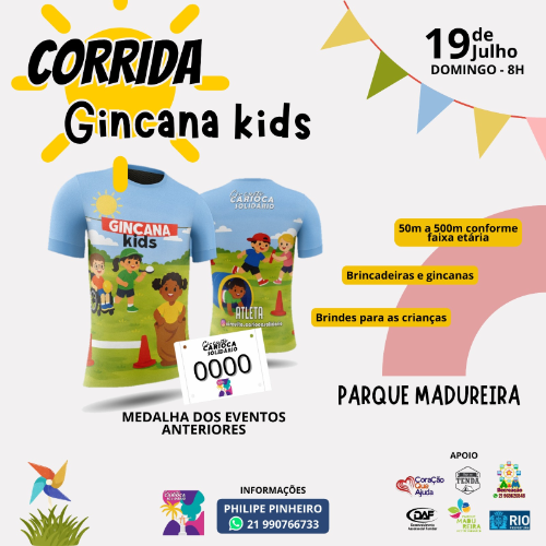CORRIDA GINCANA KIDS