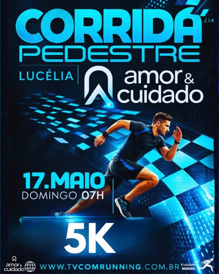 1ª Corrida Amor e Cuidado Lucélia Sp