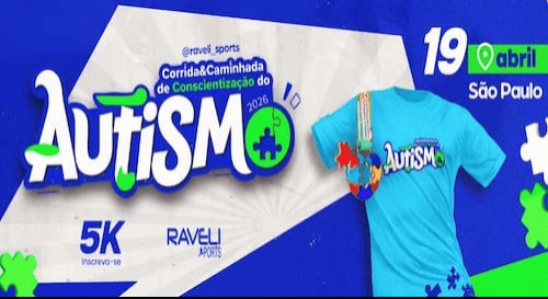 Corrida e Caminhada de Conscientizacao do Autismo