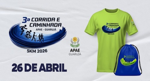 III Corrida e Caminhada da APAE 5K Guaruja 2026