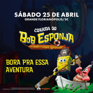 Corrida do BOB Esponja – em BUSCA da CALÇA Quadrada