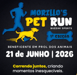 Corrida Beneficiente em PROL DOS Animais – Morillo’S PET RUN – 1ª Edição- 2026