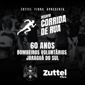 Desafio de Corrida 60 ANOS do CORPO de Bombeiros Voluntários de Jaraguá do Sul
