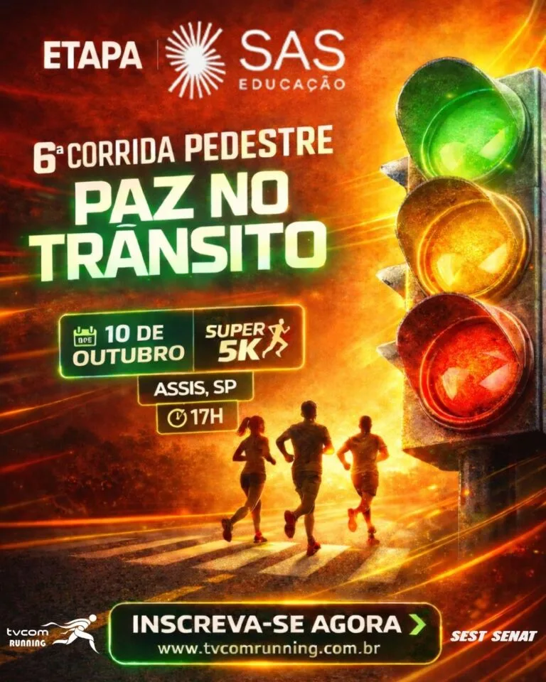 6ª Corrida Paz no Trânsito SEST SENAT Assis Sp