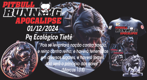 Pitbull Running Apocalipse 6k