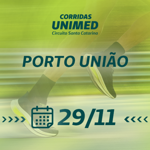 Corridas Unimed Circuito SC 2026 – Etapa Porto União
