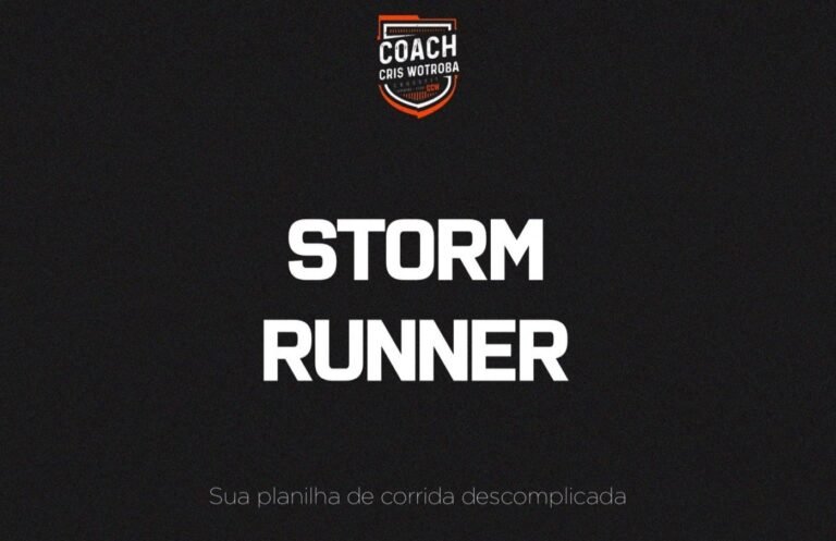 INICIAÇÃO A CORRIDA – 4 SEMANAS