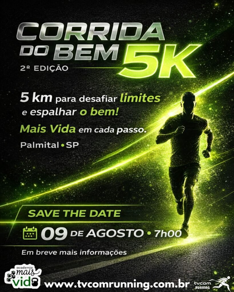 Corrida do Bem 5K – 2ª Edição