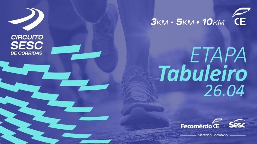CIRCUITO SESC DE CORRIDAS ETAPA TABULEIRO-CE 2026