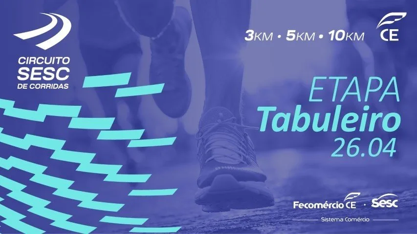 Circuito SESC de Corridas ETAPA Tabuleiro-Ce 2026
