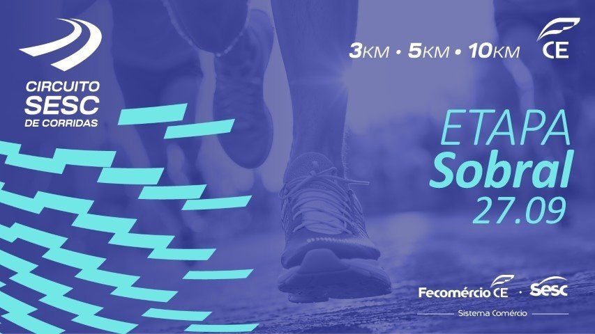 CIRCUITO SESC DE CORRIDAS ETAPA SOBRAL-CE 2026