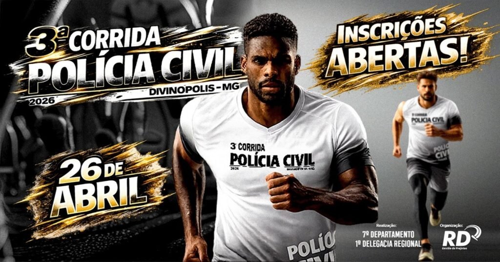 3ª CORRIDA DA POLÍCIA CIVIL EM DIVINÓPOLIS- MG