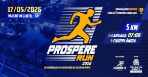 1ª Corrida Pedestre Prospere RUN – Valentim Gentil-Sp