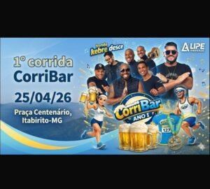 1° Corrida Corribar Itabirito – Mg