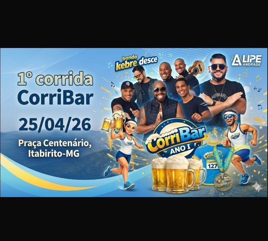 1° Corrida CorriBar Itabirito – MG