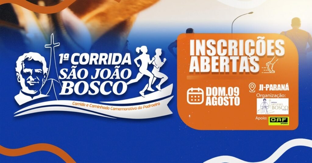 1ª CORRIDA E CAMINHADA SÃO JOÃO BOSCO