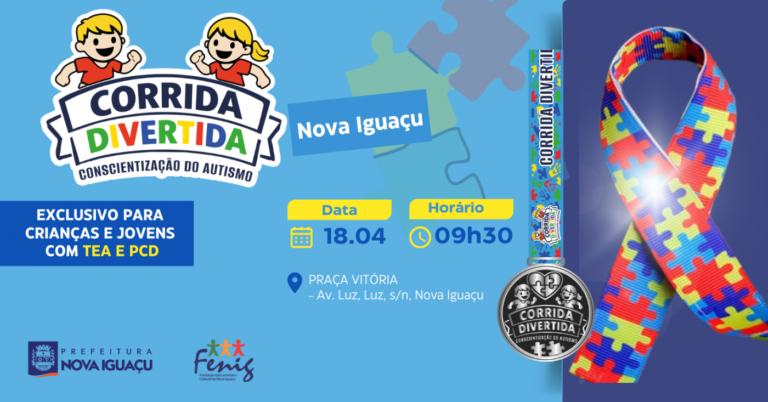 Corrida DIVERTIDA – Conscientização do Autismo 2026