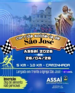 Corrida Solidária de SÃO JOSÉ – 2026