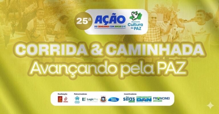 CORRIDA E CAMINHADA PELA PAZ – VI ETAPA