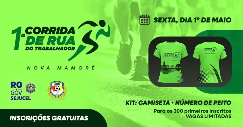 1ª CORRIDA DE RUA DO TRABALHADOR