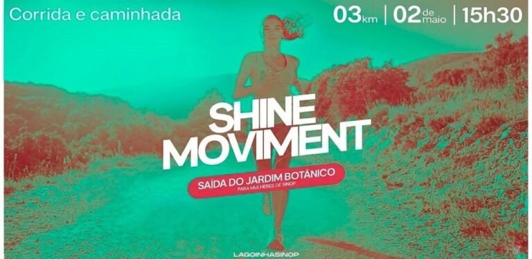 1° Corrida e Caminhada 3 km SHINE MOVIMENT