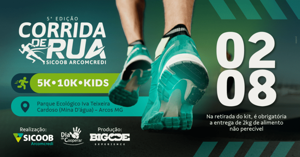 5ª Corrida Sicoob ARCOMCREDI – 2026
