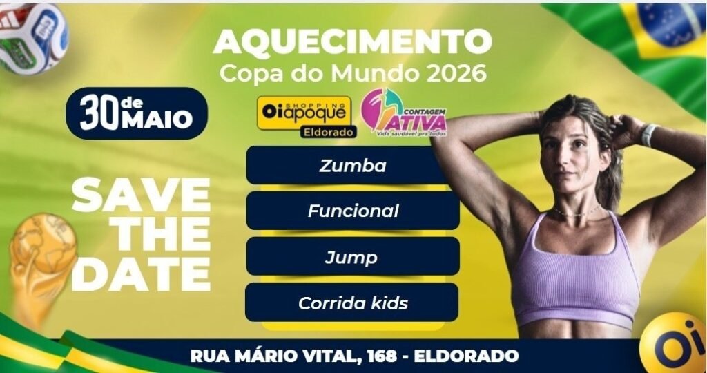 Aquecimento Copa com Contagem Ativa – Corrida Kids
