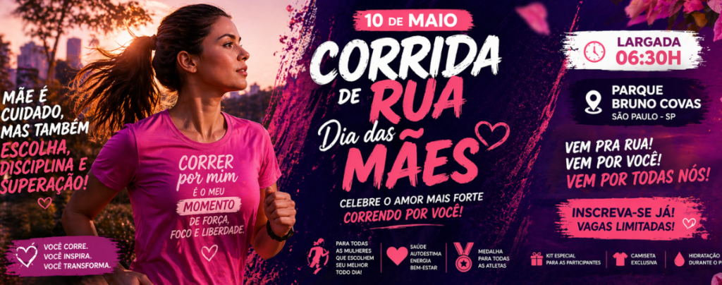 Corrida Dia das Mães