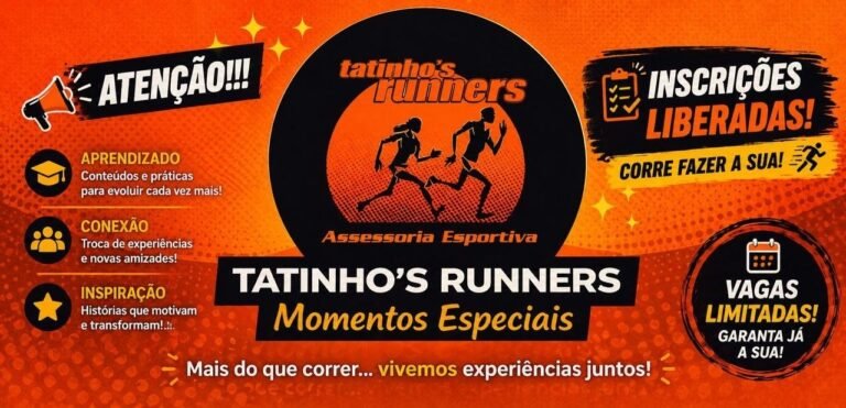 1ª Imersão em Corrida de Rua Tatinho’S Runners