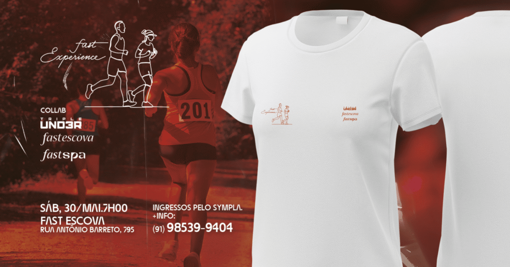 Treinão de Corrida I Collab Triple Under & Fast Escova & Fast Spa