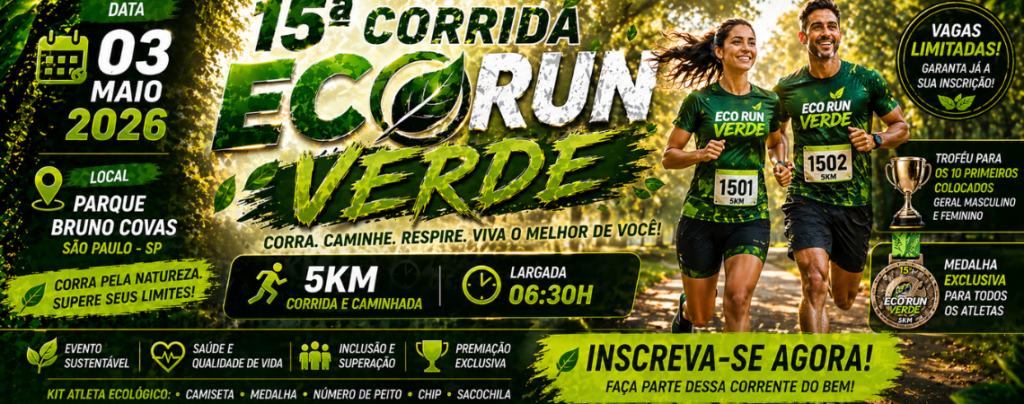 15ª Corrida Eco Run Verde