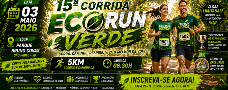 15ª Corrida Eco Run Verde