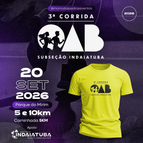 3ª Edição Corrida e Caminhada OAB SP – Indaiatuba