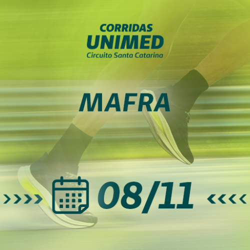 CORRIDAS UNIMED CIRCUITO SC – 2026 – ETAPA MAFRA