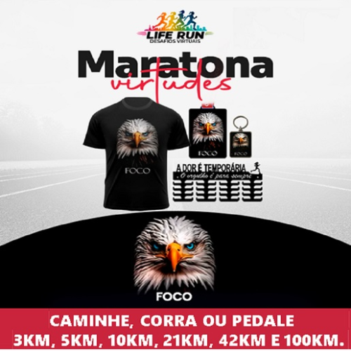 2ª MARATONA VIRTUDES – 3ª ETAPA ÁGUIA – FOCO