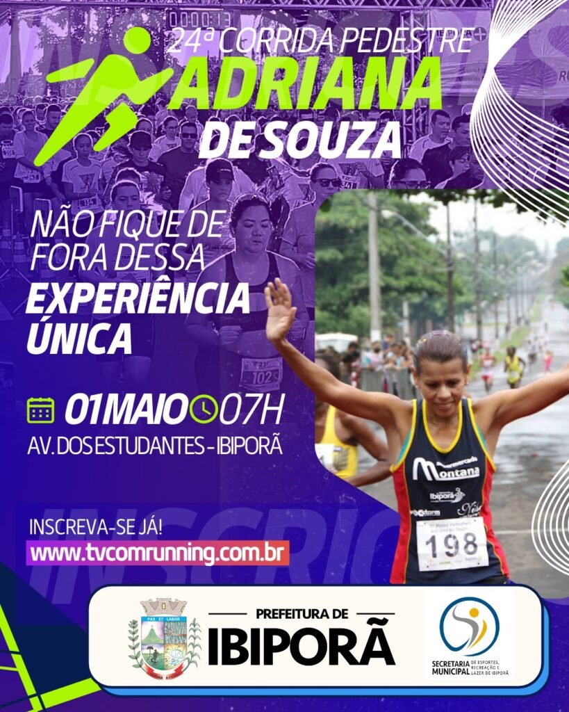 24ª Prova Pedestre Adriana de Souza