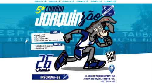 5 Corrida do Joaquinzao EC Taubate SP