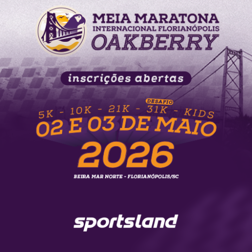 MEIA MARATONA INTERNACIONAL DE FLORIANÓPOLIS OAKBERRY 2026