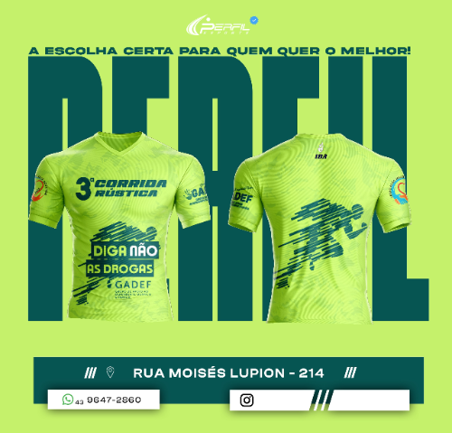 3ª CORRIDA RÚSTICA DIGA NÃO AS DROGAS