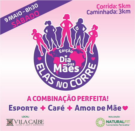 Corrida e Caminhada ELAS no Corre