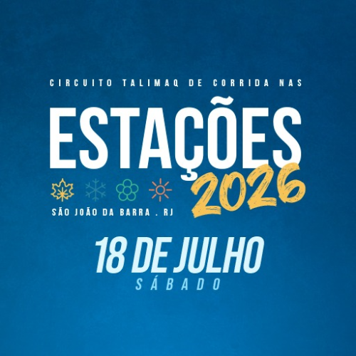 CIRCUITO TALIMAQ DE CORRIDA NAS ESTAÇÕES