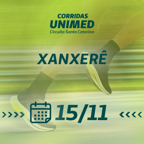 CORRIDAS UNIMED CIRCUITO SC – 2026 – ETAPA XANXERÊ