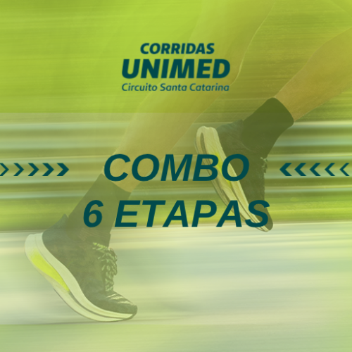CORRIDAS UNIMED CIRCUITO SC – COMBO COM 6 ETAPAS
