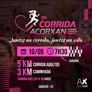 7ª Corrida Xanxerê Cidade do Coração